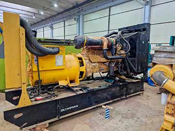 Дизельный генератор CAT Olympian GEP 550-2, г.Хабаровск, цена 7 500 000 руб. с НДС.
